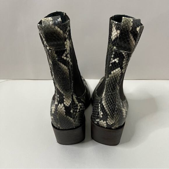Rag & Bone Axis Boots Python Snakeskin Ankle Booties Womens Size 41 / US 11 - Picture 4 of 10